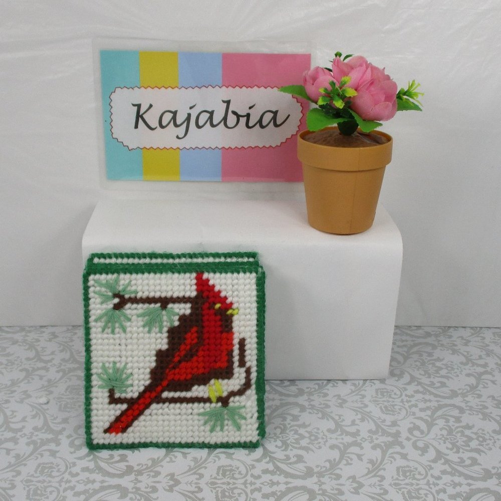 HANDMADE Bird Coaters